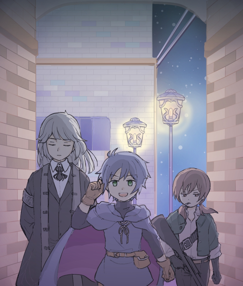 公式タイホプお祝い絵みんなめちゃかわ！
 私はトゥスエベコンビがおっかなカッコよくて好きです。
 夜道で二人に会ったら終わりを覚悟するなぁという小悪党視点の妄想。🌙