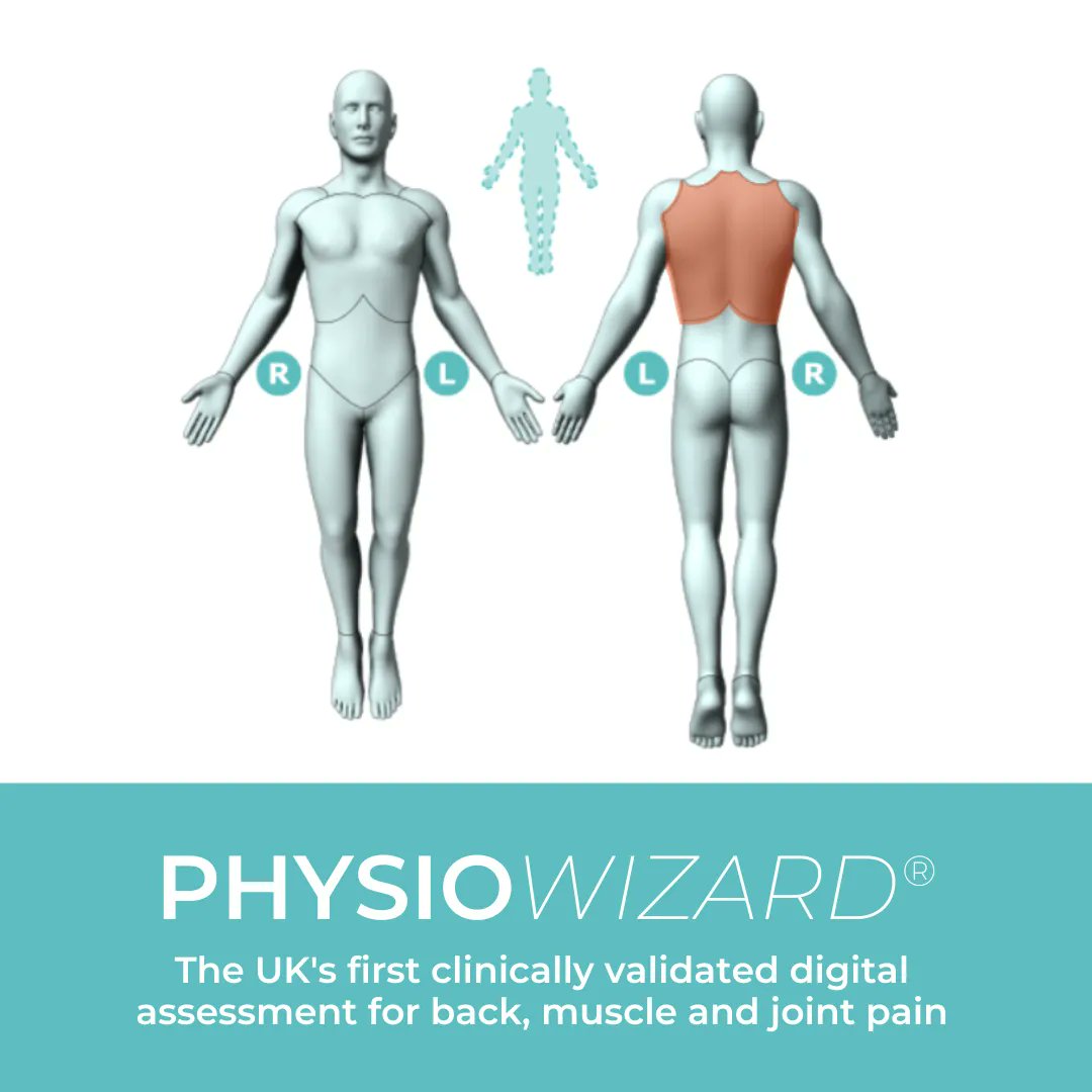 physiowizard's tweet image. It is estimated by the @BritishPainSoc that eight million UK adults experience chronic back pain, costing the economy around £10bn a year. MSK (muscle &amp;amp; joint) health can be quickly improved, by introducing online self-assessment, via PhysioWizard. 

#backpain #digitalhealth