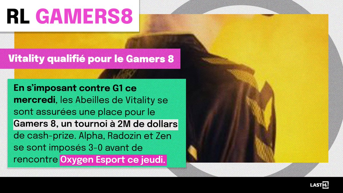 Last_HitOff's tweet photo. 📰 Vos news #esport du jeudi 4 mai 2023 👇
🚨: @G2esports joue sa qualification ce soir #MSI2023
⚜️ Le @PSGTUNDRA revient sur Rocket League
🇫🇷 @TeamVitality qualifié pour le #gamers8 #GamersWithoutBorders
⚽️Fin de la saison régulière de @eLigue1UberEats
Toutes les infos👇 https://t.co/ZkffVAdrTd