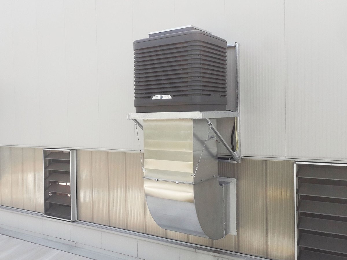 Etem_Srl's tweet photo. Raffrescatore d’aria da 30.000 m³/h adatto a realtà produttive di medie e grandi dimensioni.
Grazie alla sua notevole portata permette di rendere confortevoli e fresche ampie aree lavorative con costi di esercizio molto contenuti. https://t.co/cbqWqFF6Rg