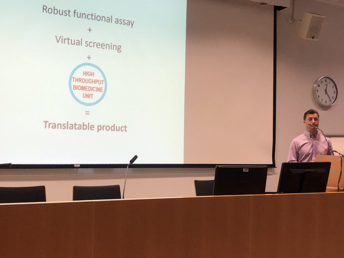 EimanAleem's tweet photo. Nice presentation about the HTB , drug screening and beyond https://t.co/YrjhiDD8a0