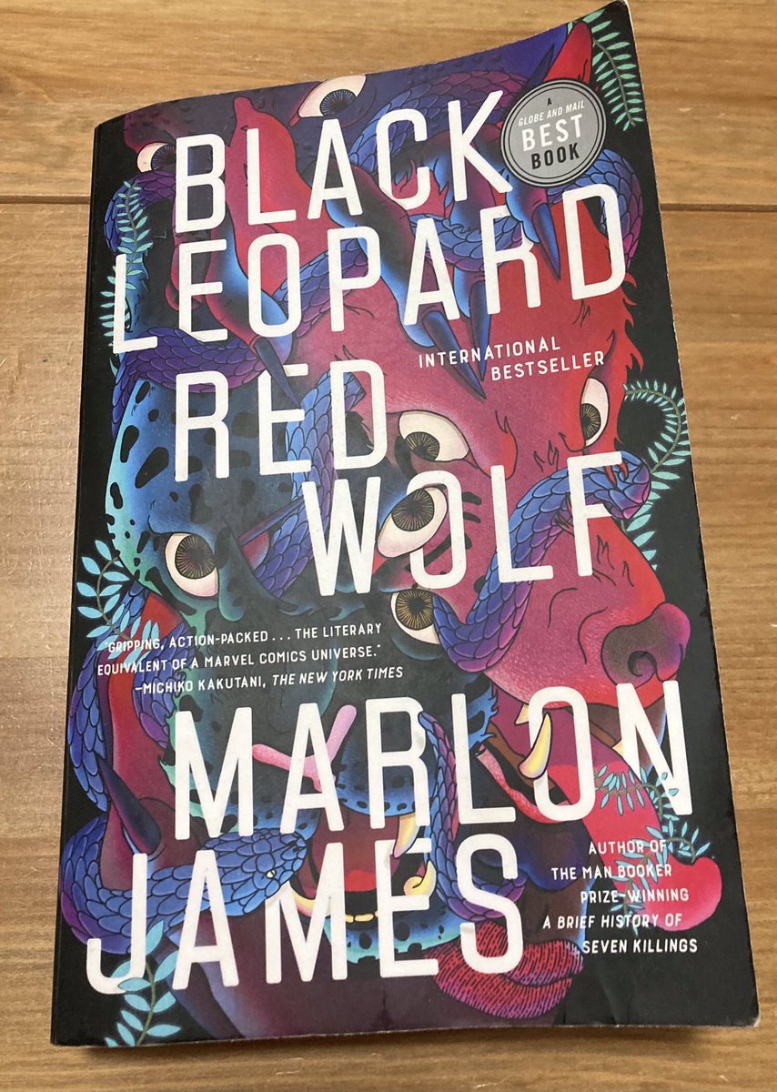 Happy Friday eve! Just completed this tome by Marlon James  &amp; hoping to reduce the length of my reading list (good luck to me! 😂) #5amwritersclub #writingcommunity #writerscommunity #poetrycommunity #readerscommunity
