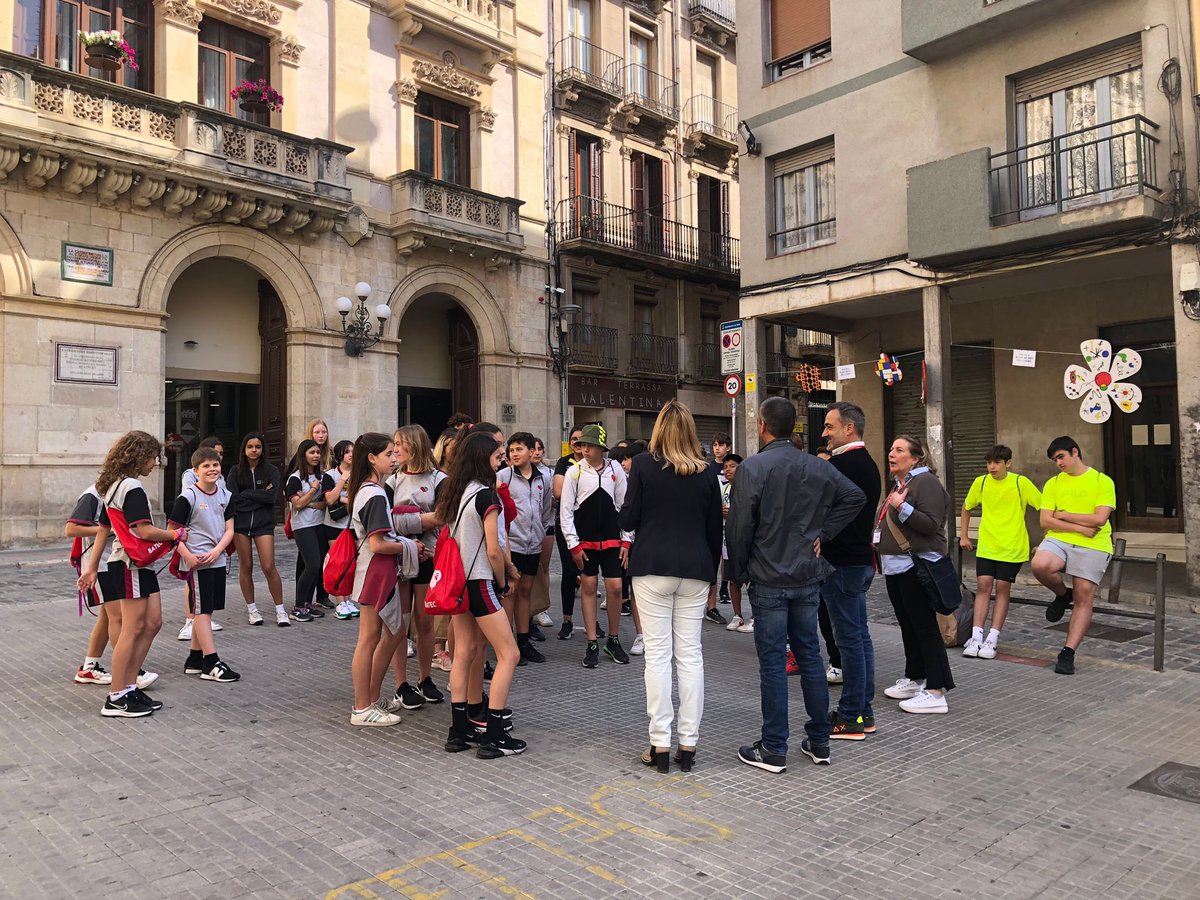DolorsFarre's tweet photo. Durant tot el dia d'avui més de 400 alumnes participen a la 3a edició del BATEC, una jornada lúdica, esportiva i cultural organitzada per la Fundació educativa Cor de Maria. Els alumnes de les diferents escoles gaudiran de diverses activitats per la nostra ciutat. https://t.co/bkVcjCZUrT
