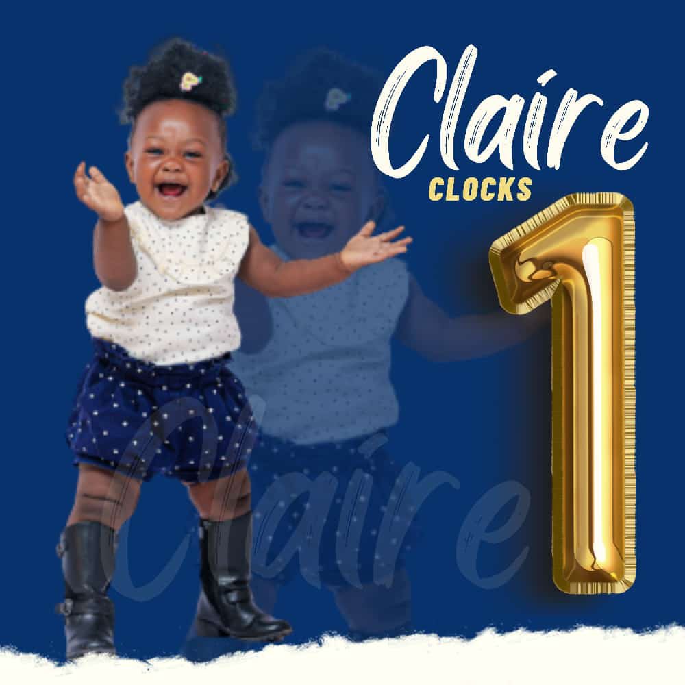 JerryAdeyeri's tweet image. My little lady clocks 1 today! #Firstfruit #birthdaygirl