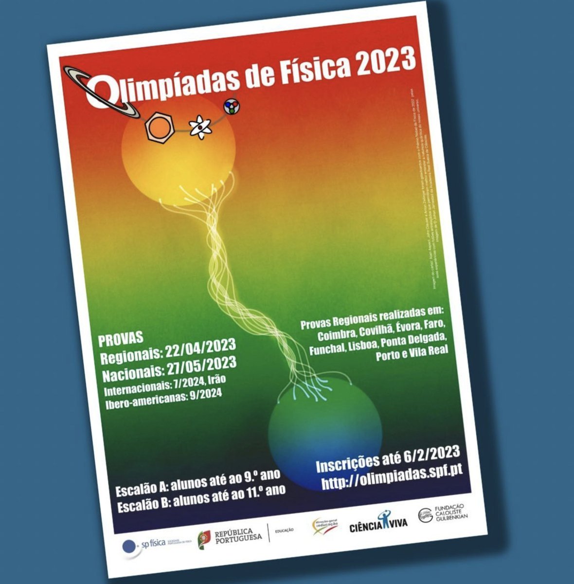 On the 22nd April, some of our students competed in this year's Portuguese edition of Physics Olympiad.
They proudly represented SDIS and IB education. 👏
#stdominicspt #ibmyp #welovephysics