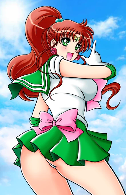 本日はみどりの日 緑……まこちゃん #セーラージュピター #みどりの日
