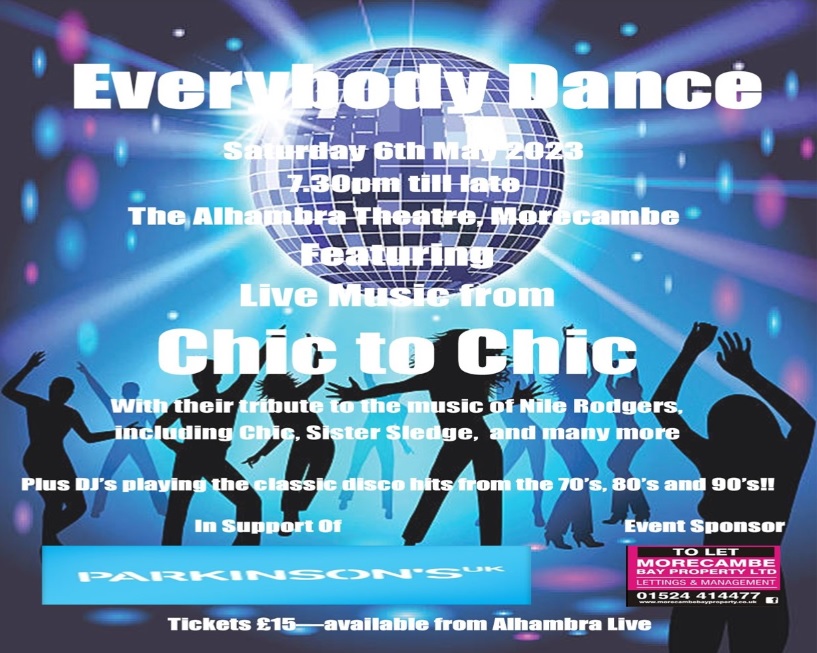 Everybody Dance feat. ChicToChic - live on stage at Alhambra Live, Sat 6 May 2023! alhambralive.com/event/everybod…