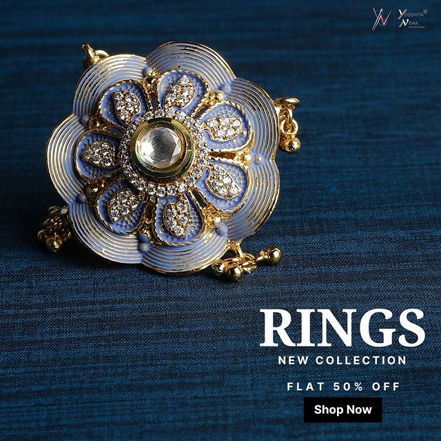 Over the top Rings always steal the show.
Buy Rings at Flat 50% off.

@YosshitaNeha 

#ring #kundanjewellery #kundanearrings #kundanrings #jewellery #jewellerydesign #jewellerylover #jewellerydesigner #jewelleryaddict #jewellerygram #jewelleryoftheday #jewellerymaking