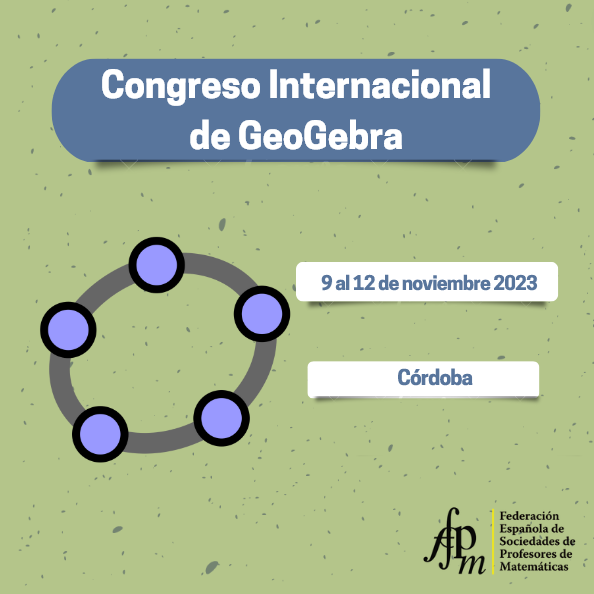 fespm_es's tweet photo. Markus Hohenwarter, creador de #GeoGebra , y parte de su equipo expondrán las novedades y futuro de este software en el 𝗖𝗼𝗻𝗴𝗿𝗲𝘀𝗼 𝗜𝗻𝘁𝗲𝗿𝗻𝗮𝗰𝗶𝗼𝗻𝗮𝗹 𝗱𝗲 𝗚𝗲𝗼𝗴𝗲𝗯𝗿𝗮 en Córdoba, organizado por la @fespm_es 

Inscripción abierta https://t.co/VNv6fVSEWq https://t.co/quLssA8Ja7