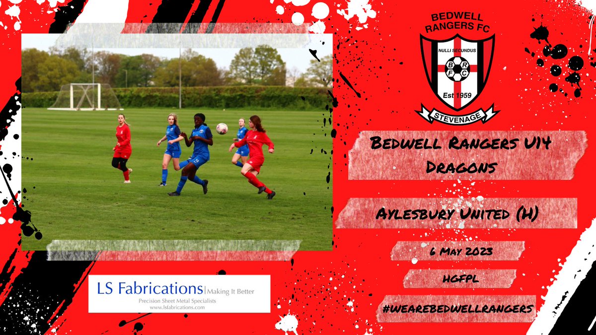 📅 6 May 2023

The Dragons look forward to welcoming @AULGFC to Stevenage for the first ever time on Saturday.

The opposition have had an impressive first season in <a href="/HGFPL18/">HGFPL</a> and have already secured Beds/Bucks County Cup.

#WeAreBedwellRangers