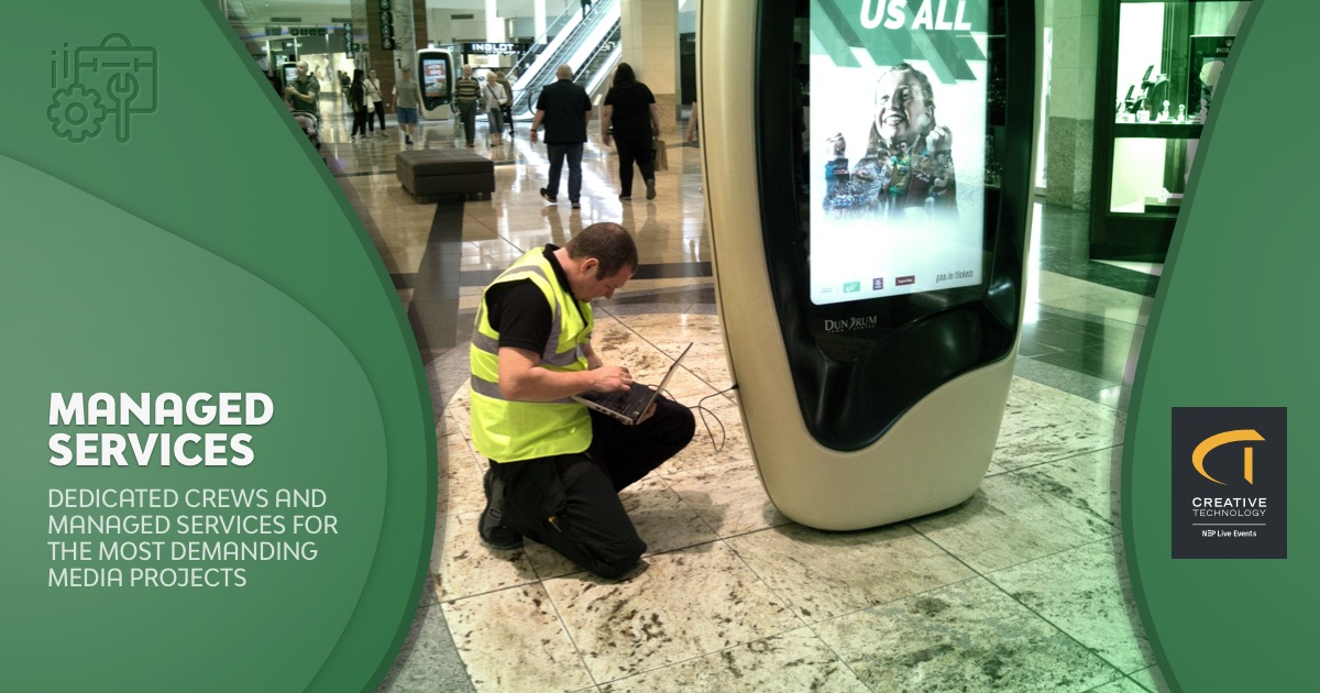 Our team of dedicated technicians and engineers provide an expert support facility for enterprises. We provide a range of services to suit every level of organisation - learn more here:  aer.me/ctiemsrv #support #audiovisual #ctireland