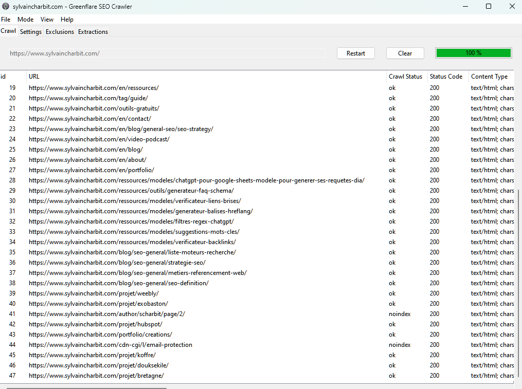 À la recherche d'une alternative complètement gratuite à Screaming Frog?

Greenflare est là pour vous : greenflare.io

Pas aussi complet que SF bien sûr, mais si vous avez plus de 500 URLs et un budget riquiqui, c'est une bonne alternative.

#SEO #Google
