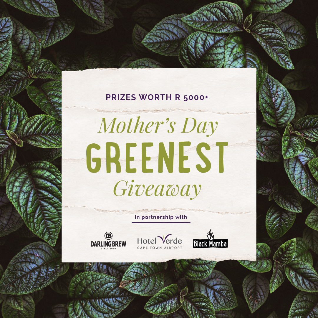 DarlingBrew's tweet photo. WIN with Darling Brew &amp; friends with our #MothersDay Greenest Giveaway! 💚🌍♻️ R5000+ worth of sustainable prizes from us, @BlackMambaFood  &amp; @HotelVerde  up for grabs.

Find entry details, Ts &amp; Cs on the blog >> https://t.co/xCR5x0RbW4

#DarlingBrew #HotelVerde #BlackMamba https://t.co/kTj76tqL40