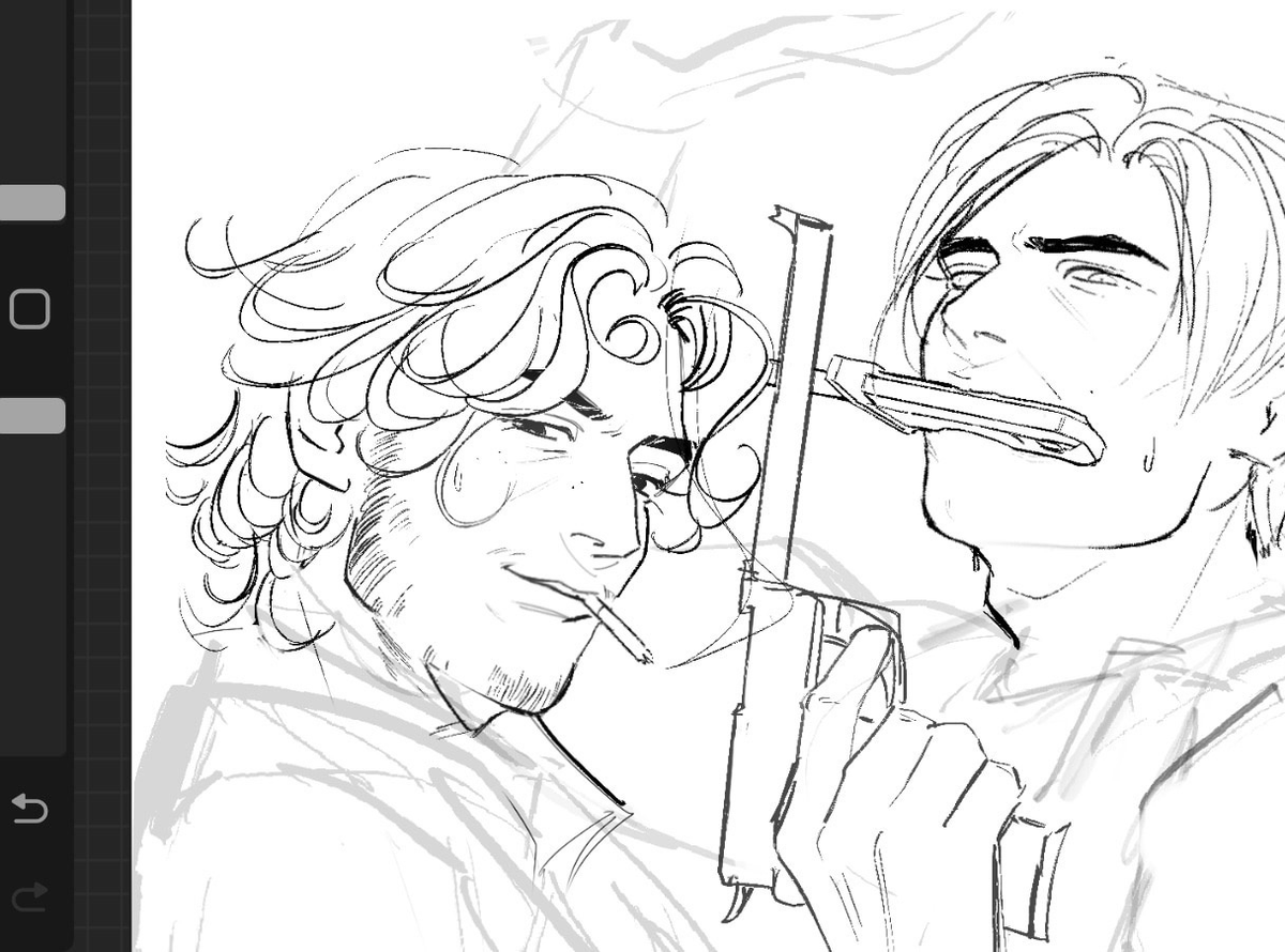 #LeonKennedy #LuisSerra wip