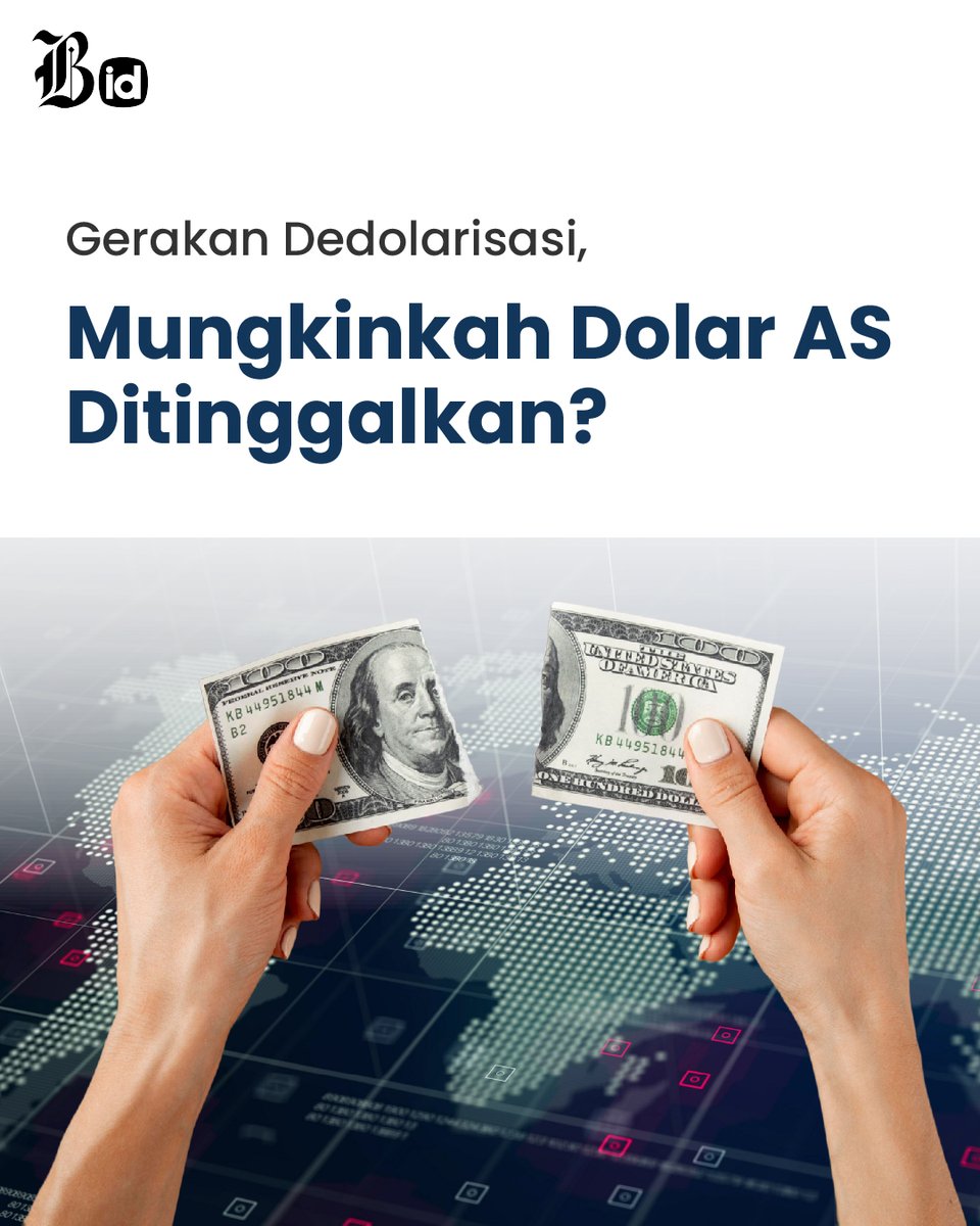 bisnis_premium's tweet photo. Sejumlah negara menunjukkan sinyal tidak ingin lagi bergantung pada dolar AS?
~Sebuah Utas~
#Dollar #dolar #bricseconomy https://t.co/Pbnh4yZW0t