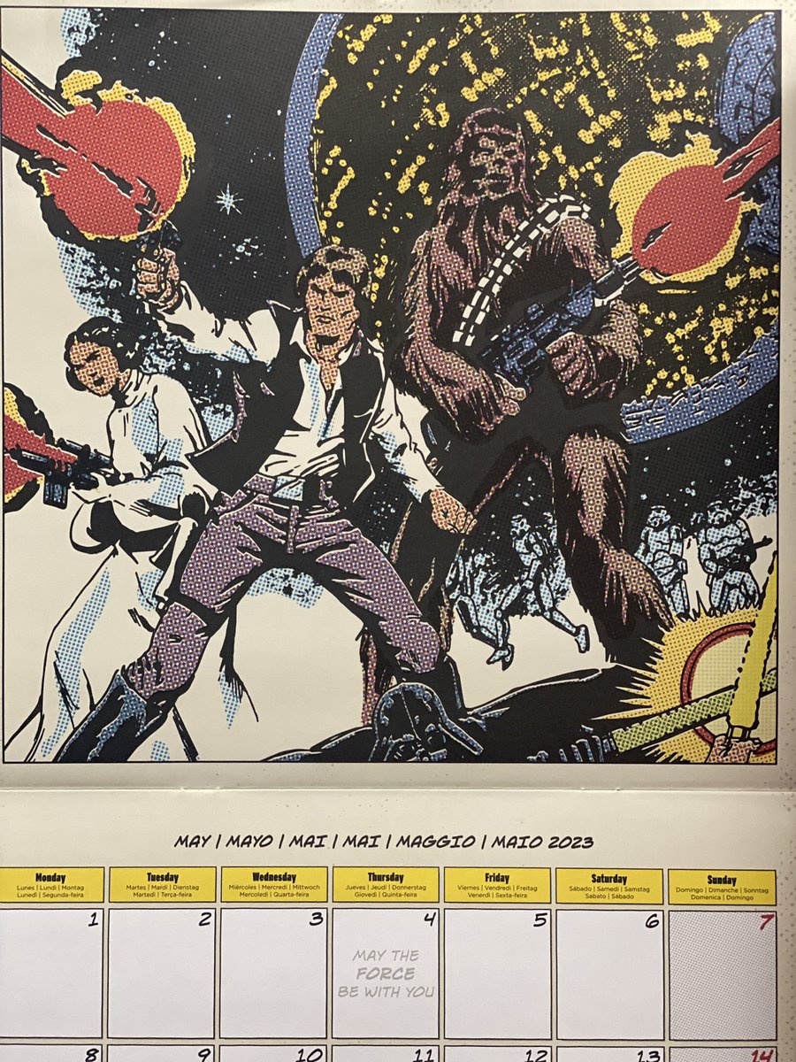 Que la Fuerza te acompañe siempre. También este #StarWarsDay . #MayTheFourthBeWithYou .