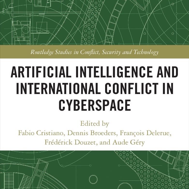 geode_science's tweet photo. Nous sommes très heureux de publier cet ouvrage en LIBRE ACCÈS sur l'#IA et les conflits internationaux dans le #cyberespace ! Une collaboration riche avec @thehagueprogram @cristiano_fab et @UniLeiden

Consultez-le dès maintenant ! ⬇

#cybersecurite #conflitsinternationaux https://t.co/Sd2fYvOg6e