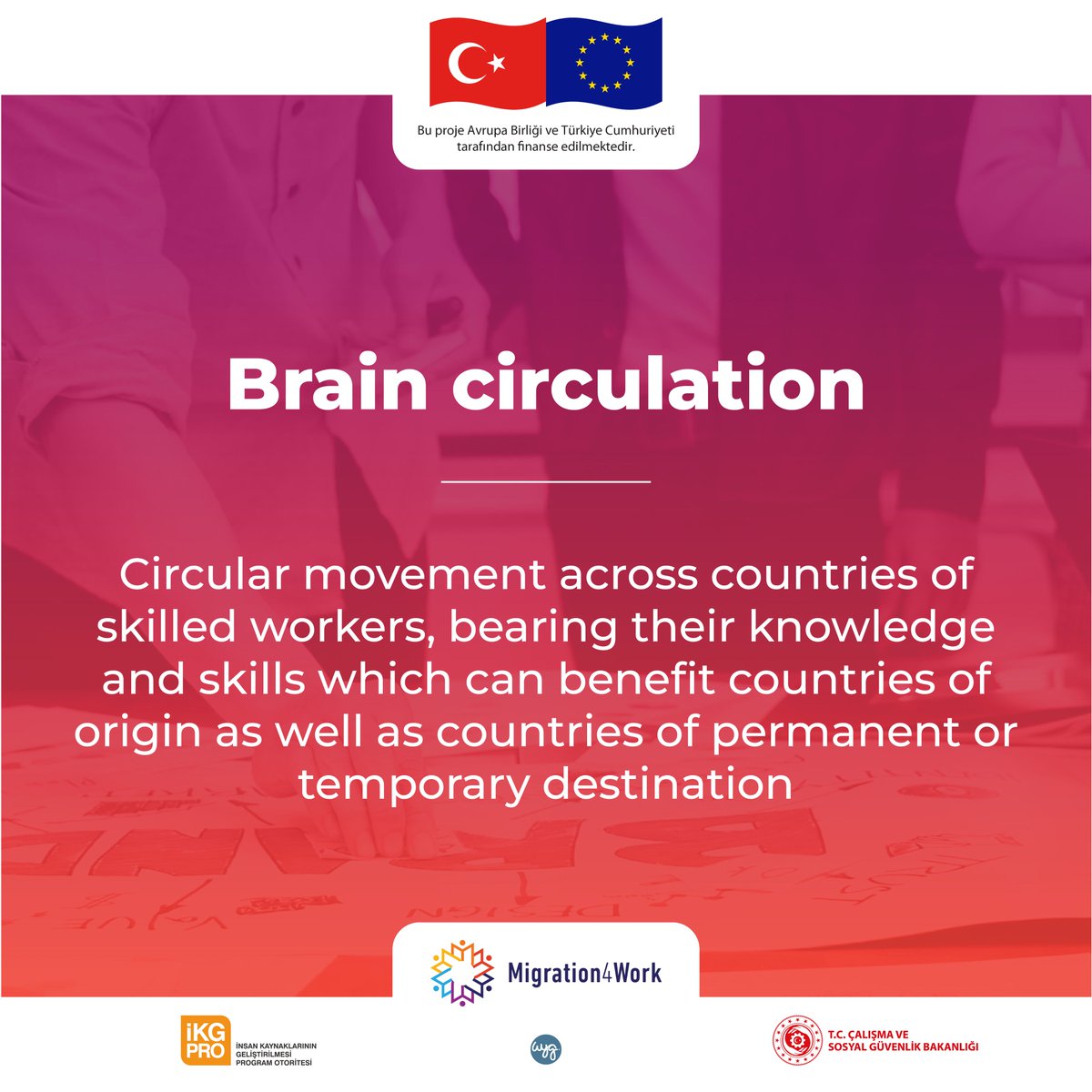 migration4work's tweet image. The possibility for developing countries to draw on the skills, know-how and other forms of experience gained by their migrants - whether they have returned to their country of origin or not - and members of their diaspora.

#migration4work #M4W  #BrainCirculation