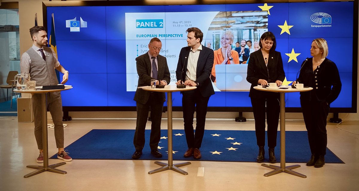 Juha Mikkonen, PhD (@jmikkonen) on Twitter photo ”How can the EU be a voice for public health?”
Panelists <a href="/JytteGuteland/">Jytte Guteland</a> @ericcarlin2 <a href="/FBEurocare/">Florence Berteletti Eurocare</a> <a href="/EmilJuslin/">Emil Juslin</a> are saying that policy advocates need to:
👉🏻 Get alcohol higher on the political agenda.
👉🏻 Sustain Nordic alcohol monopolies (Sweden, Finland, Norway, Iceland).
👉🏻 ”How can the EU be a voice for public health?”
Panelists <a href="/JytteGuteland/">Jytte Guteland</a> @ericcarlin2 <a href="/FBEurocare/">Florence Berteletti Eurocare</a> <a href="/EmilJuslin/">Emil Juslin</a> are saying that policy advocates need to:
👉🏻 Get alcohol higher on the political agenda.
👉🏻 Sustain Nordic alcohol monopolies (Sweden, Finland, Norway, Iceland).
👉🏻