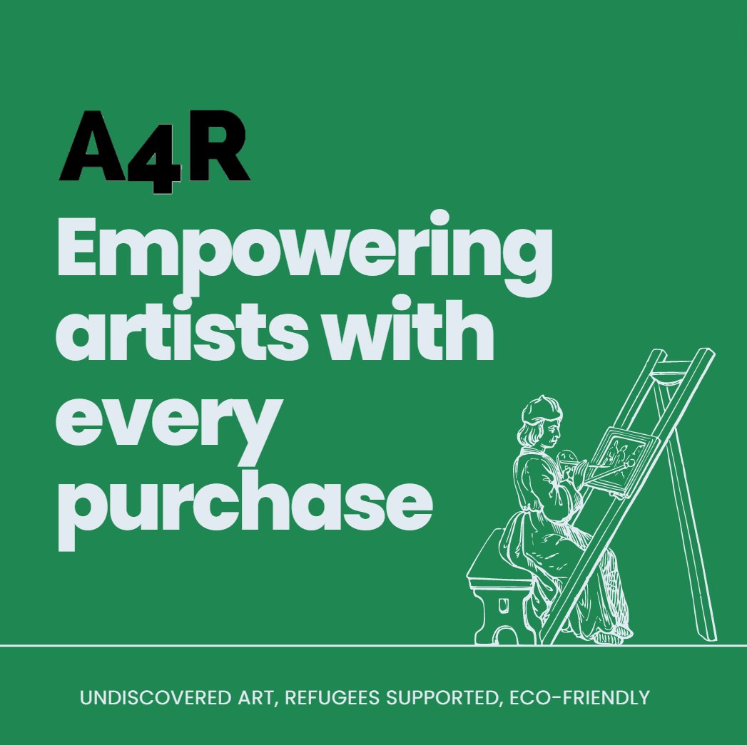 Empower undiscovered talent with us

Profits transform refugees into entrepreneurs

More here 👇
arts4refugees.substack.com

#arts4refugees #undiscovered #undiscoveredartist #flipthescript #artsale #artsalesonline #merchandise #substack