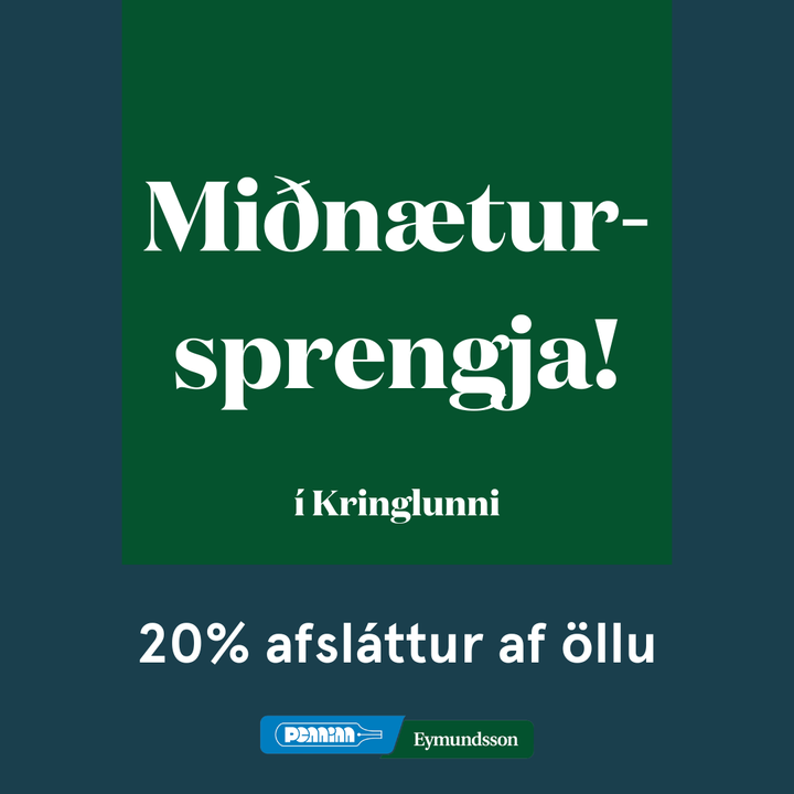 Lítið við í Kringluna í dag! 💥 20% afsláttur af öllu í Pennanum Eymundsson á Miðnætursprengju Kringlunnar 🤩
