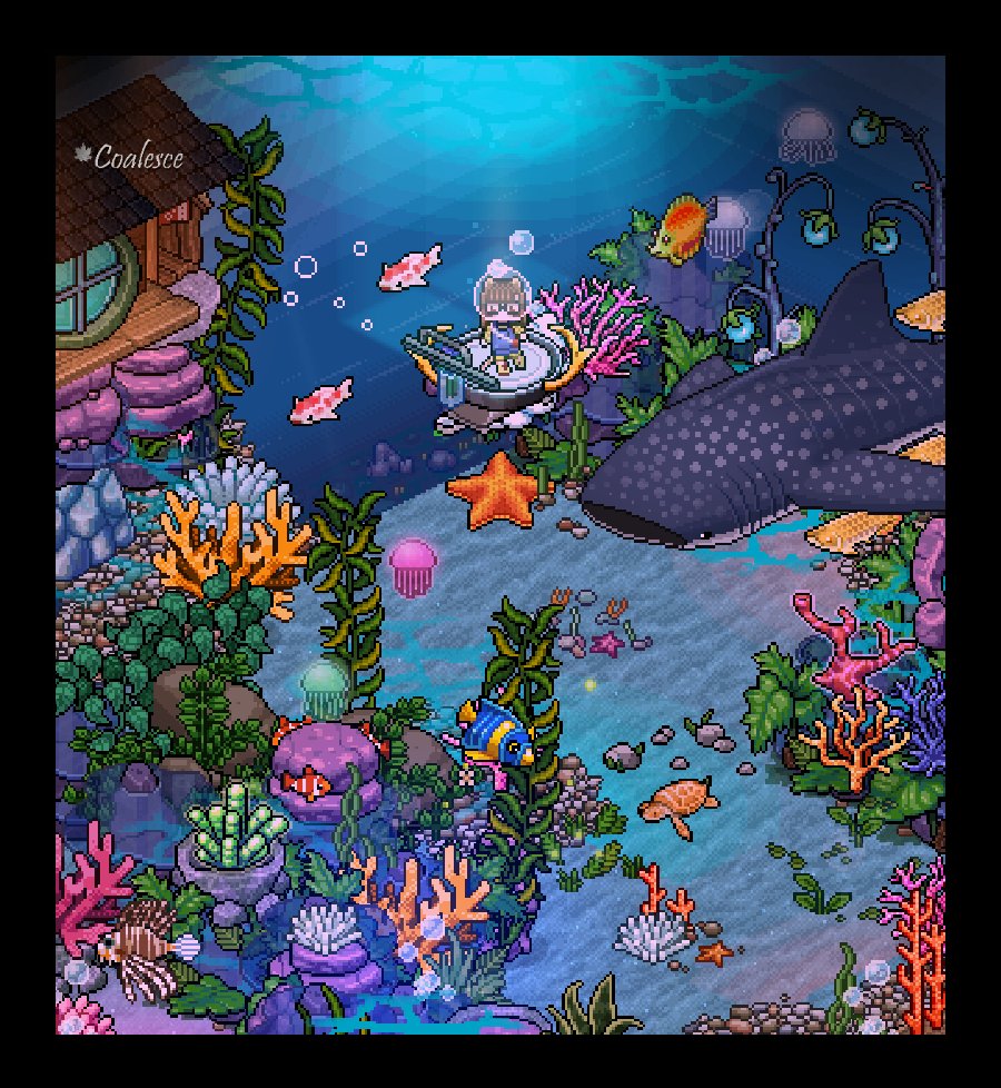 Underwater World 🫧🐠🦈
Built for a friend who's running from the shark 😜