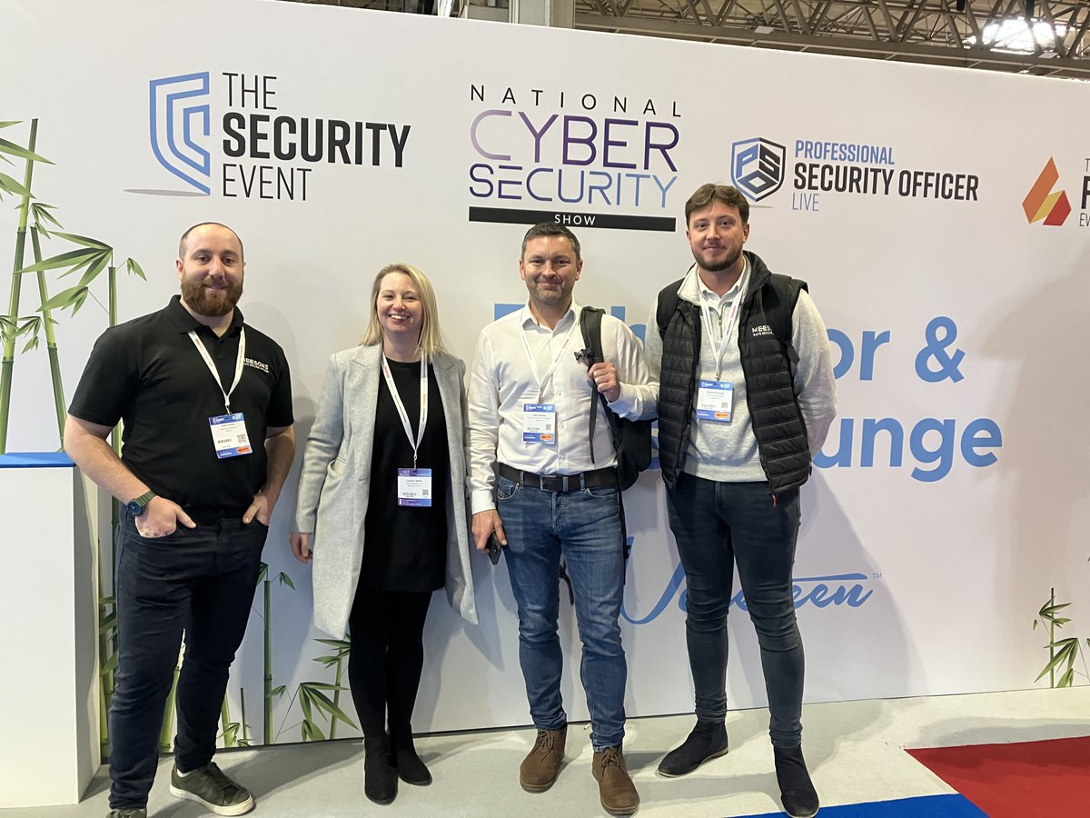 Last week we attended #TheSecurityEvent  🎉 It was a great day with lots of catching up with our friends in the #securityindustry. Take a look at us there below 👇