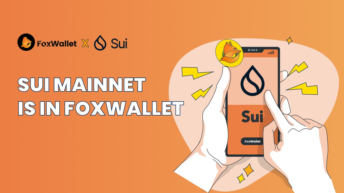 🙌 We SUPPORT #Sui Mainnet on <a href="/FoxWallet/">FoxWallet Official</a>

✅Follow <a href="/FoxWallet/">FoxWallet Official</a> + RT + Post your FoxWallet Sui address screenshot in the comment &amp;  Get random $SUI #Airdrop 
🚀 Post the screenshot in our DC, win extra discord.com/invite/JVjVbe3… 
⌛️48Hours Rush
🔽Download: foxwallet.com/download