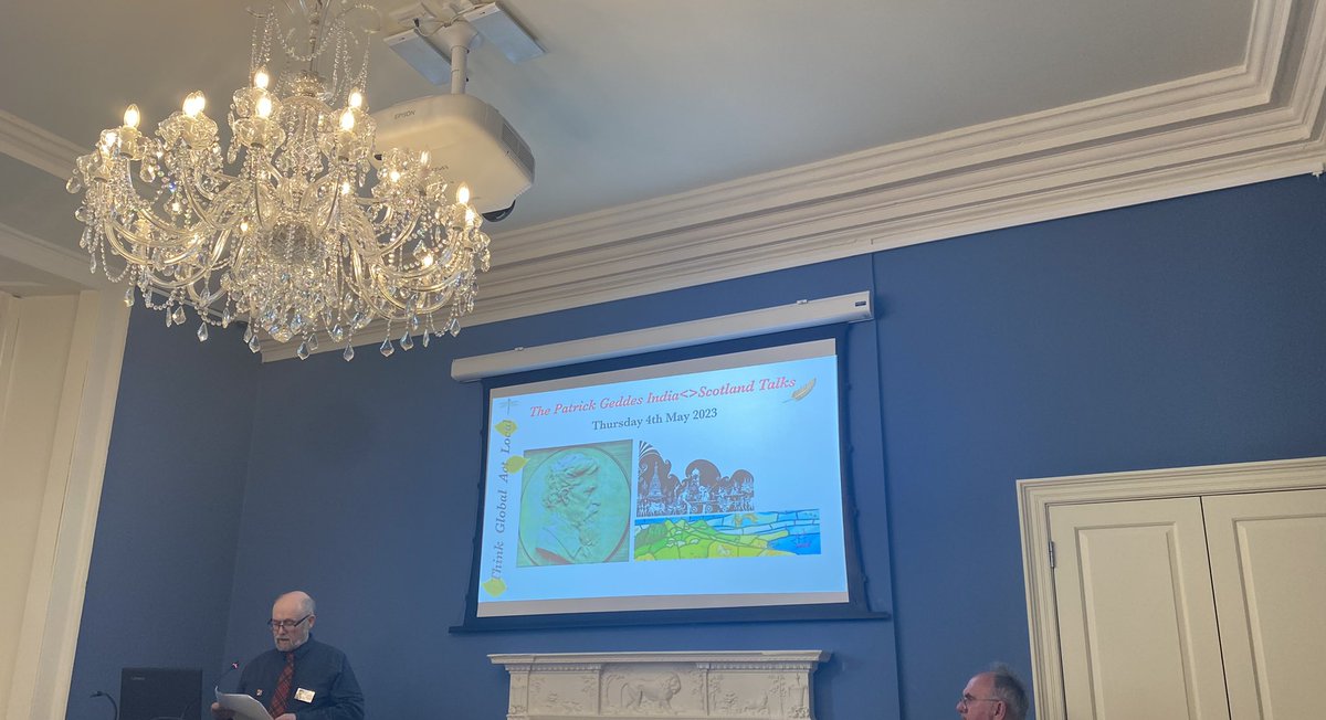 arunima1108's tweet photo. The Patrick Geddes India <>Scotland talks have begun at the @GeddesCentre Edinburgh. It is a day long event with talks on community driven urban conservation projects in Edinburgh and India. Event schedule in thread 👇🏽 Thanks to @EdinburghNapier for partially funding this! https://t.co/celJOoEMgi