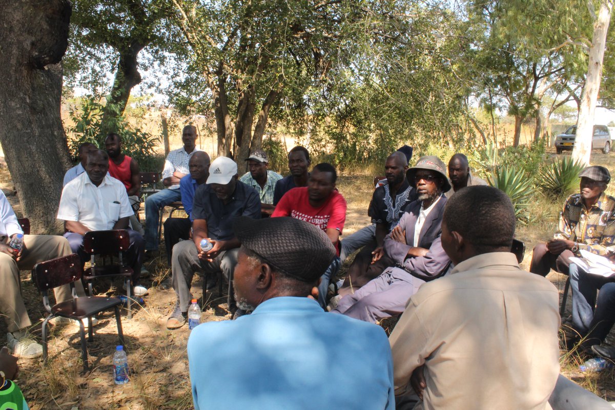 GWEN facilitated a community couples dialogue with young women and men in Seke Rural Ward 6  to bring out community solutions toward eradicating gender-based violence.