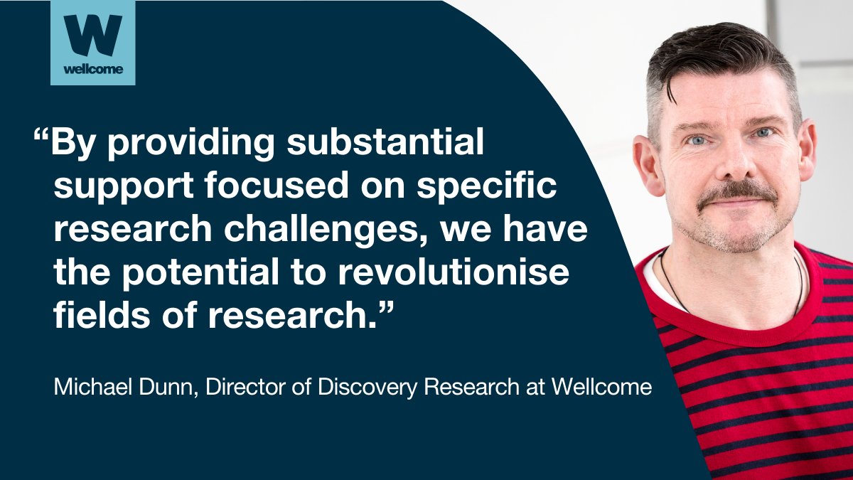 wellcometrust's tweet image. Discovery research has near limitless potential, but researchers can be faced with barriers too substantial to overcome alone.
To address this, we are directing £73 million into eight new Discovery Research Platforms.
Learn more ⤵️
wellc.me/416bBjJ