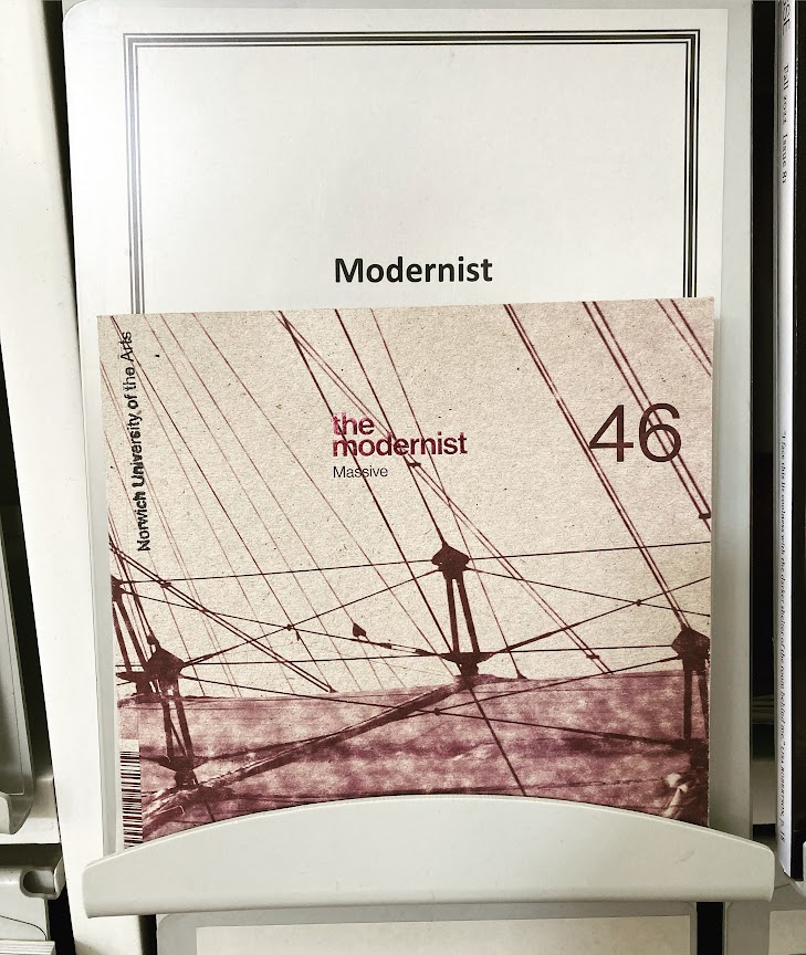 New magazine alert! 
The Modernist magazine is full of beautiful articles and images on architecture and design and is useful across courses. Not only that it’s also really tactile and nice to hold and we love it.
#wearenua