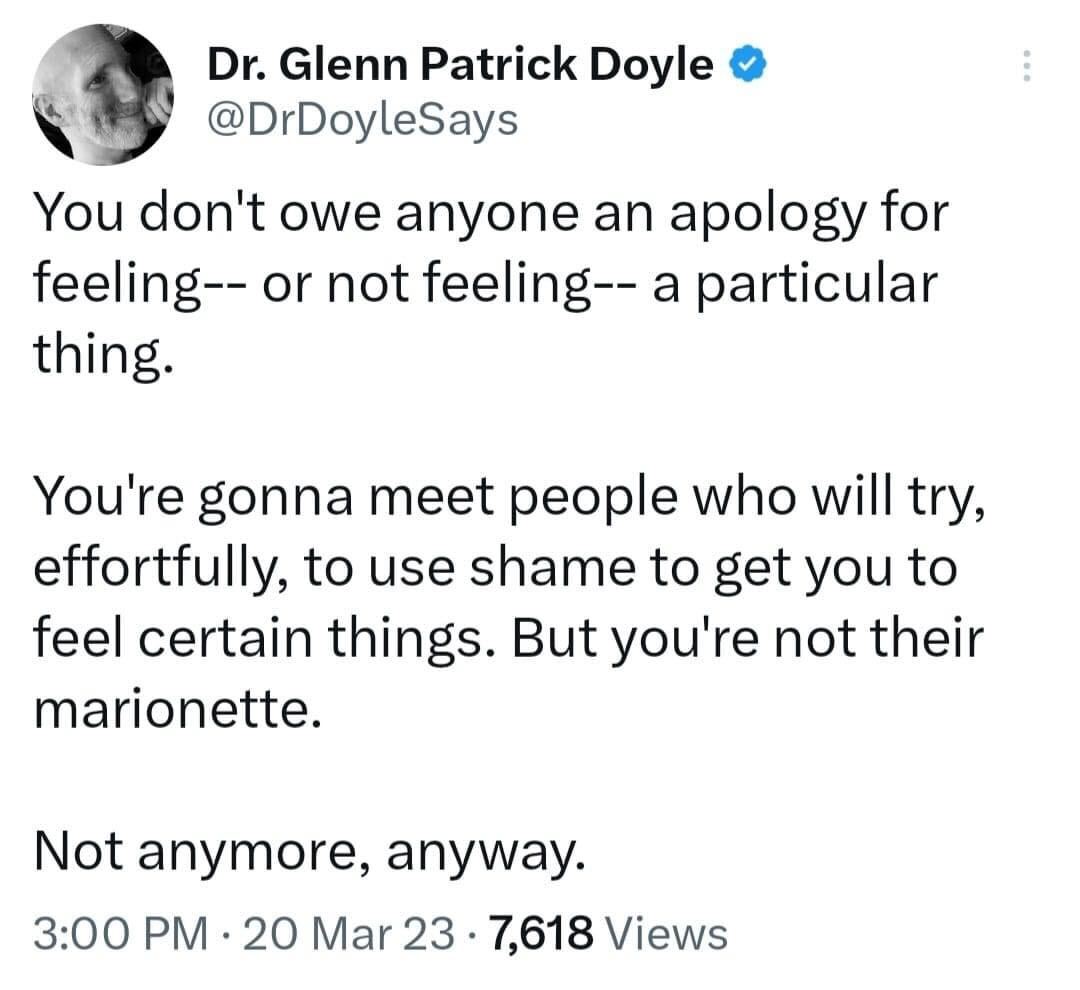 💪💪

#apology #cyclebreaker #narcissisticabuse #psychotherapy #podcast  #narcissism #emotionalabuse #narcissisticparent #healingfromabuse