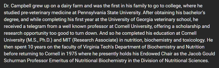 JoanneD_'s tweet photo. 'We own opinions, we don't own facts'  LEGEND @TColinCampbell 

Looking forward to the new book

Watch T Colin Campbell here >>>>> https://t.co/1hnB8zq9Je

#ChinaStudy #WFPB #Science #Transparency #Challenge #Cheese #Supplements #ProfessionalPublication #protein #TColinCampbel https://t.co/Hmo3lQoSLI