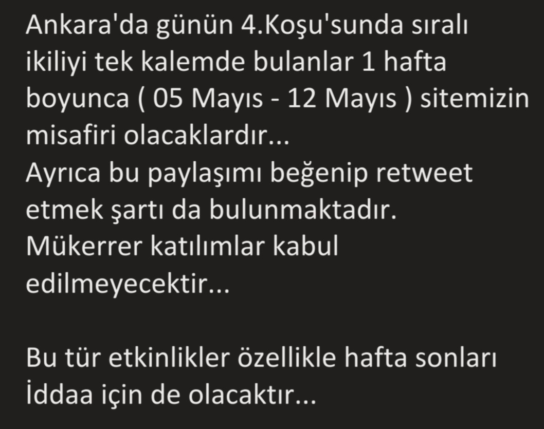 BarisYavasTk's tweet photo. 📣📣📣Etkinlik 📣📣📣
Fotoda bulunan yazıyı okumanızı  rica ederiz.
Rt ve beğeni şart.
Bol şanslar 
            👇👇👇👇👇👇 https://t.co/dthYaHMmen