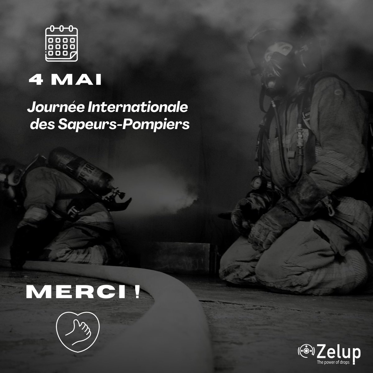 Le 4 mai célèbre la #JournéeInternationaleDesPompiers👨🏽‍🚒
L'occasion de rendre hommage aux femmes et aux hommes du monde entier qui s'engagent au quotidien pour la sécurité de tous🙏🏼. Nous célébrons leur #courage et leur #dévouement 👏