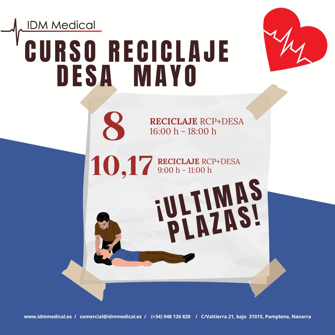 ¿Qué no te has renovado el título de DESA todavía? 
Que no te pille el verano sin tu titulación