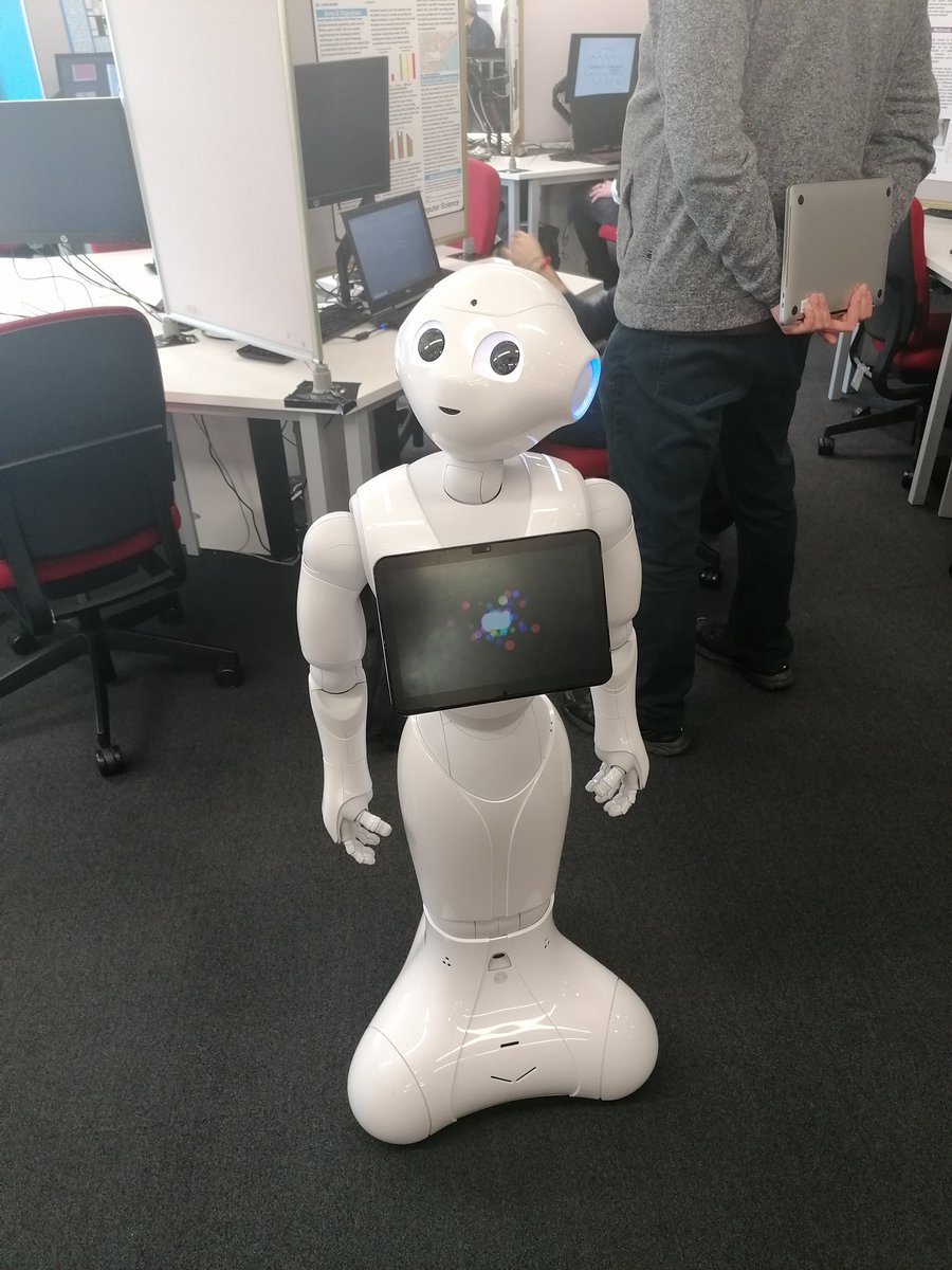 rgusocet's tweet photo. The anticipation is over and the Degree Show for 2023 has officially kicked off! The final projects from Computer Science, Cyber Security and Digital Media are incredible, definitely come take a look at their hard work! #SOCdegreeshow23

... Pepper couldn't stay away either ;) https://t.co/5uEODQVjuE