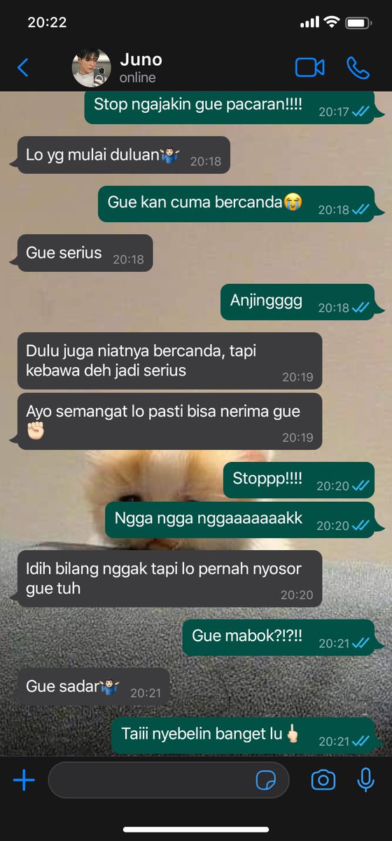 jangan follow soalnya mau aktif di sebelah😭 tweet media