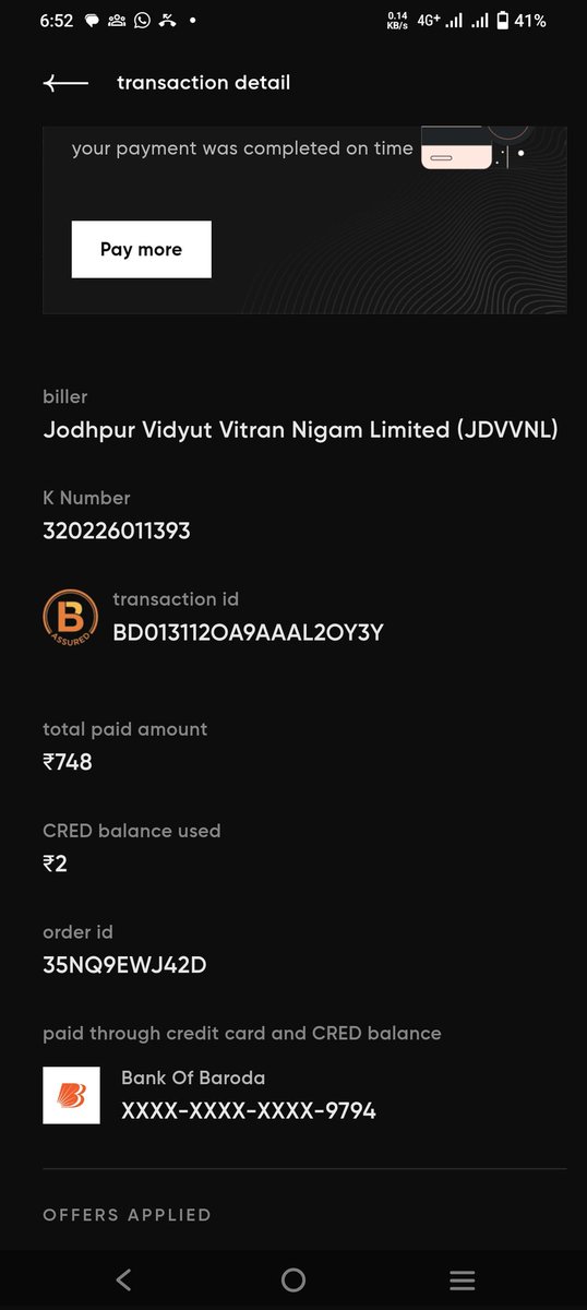 Prince0597joshi's tweet photo. @CRED_club my electricity bill is showing due I'm paid my electricity bill 22 may but it's not updated  and I'm sharing a screenshot . Cred service is the world's worst service. https://t.co/Xnc8RqI0Jl