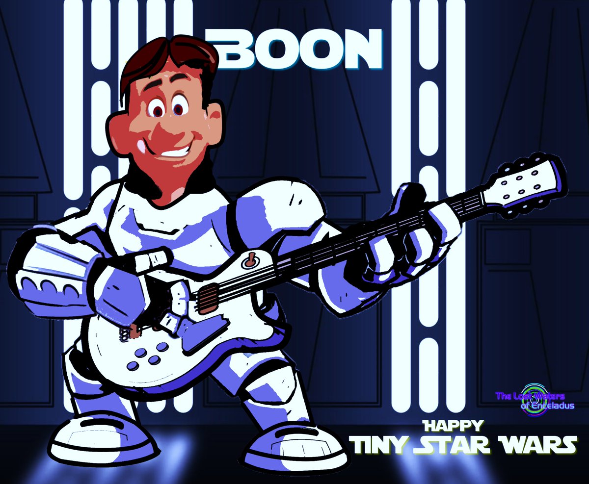 Lets #rift in this #MayThe4th with some cool #guitarplaying #Boon #RowlandBoonGould #PhilGould #TinyHeroes #magicalmusicman #starwars #MayThe4thBeWithYou 
@bongosaloon @StarWarsUK @level42 @Corrrine @FondantMoose @MarkTob80459207 @Phleeper