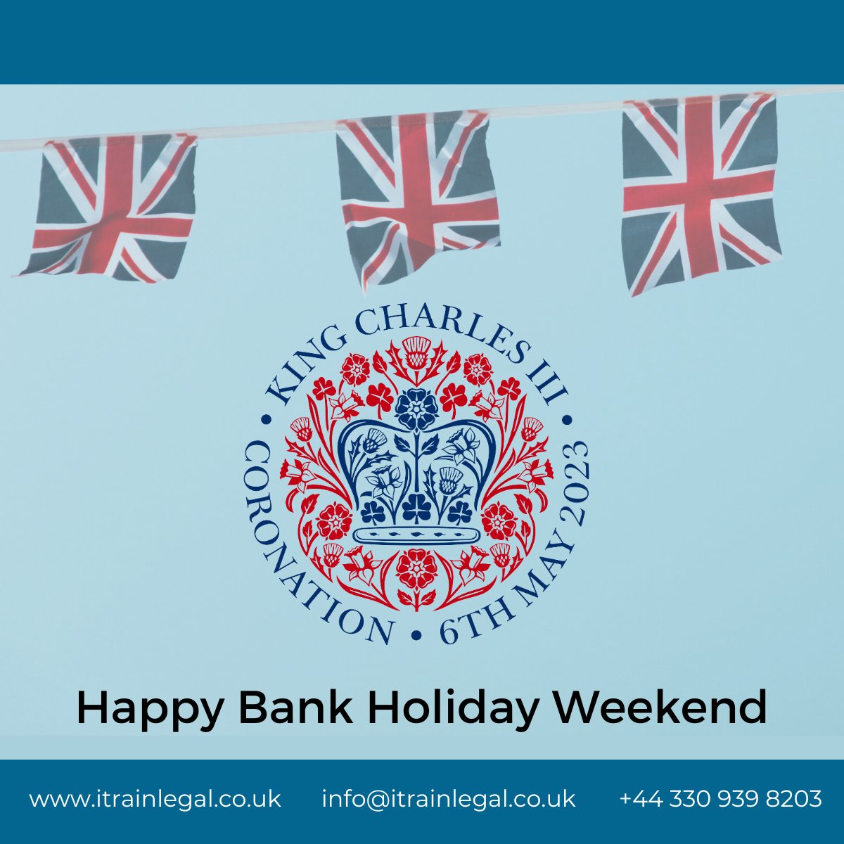 👑 Happy Coronation weekend! 👑

Whether you’re planning on having a right royal knees-up or simply catching up on some much-needed rest, we wish you all a relaxing and fun-filled long weekend.

#CoronationWeekend #KingCharles #Coronation2023  #CoronationWeekend  #BankHoliday