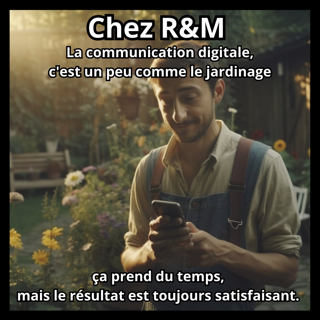 RM_Comm_Digital's tweet photo. Vous ne savez pas comment développer votre visibilité en ligne ? 

Pas de problème, chez R&amp;M, nous pouvons développer votre visibilité en ligne, vous formez et produire votre contenu !

Contactez-nous !

#communications #communicationdigitale #visibilitée https://t.co/jHaxmAzSK7