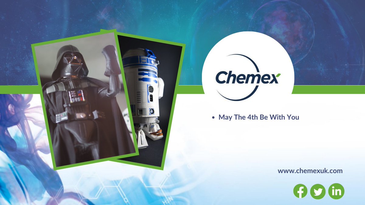 chemexhygiene's tweet photo. #MayThe4thBeWithYou Happy #StarWarsDay https://t.co/RzijCVWX0u