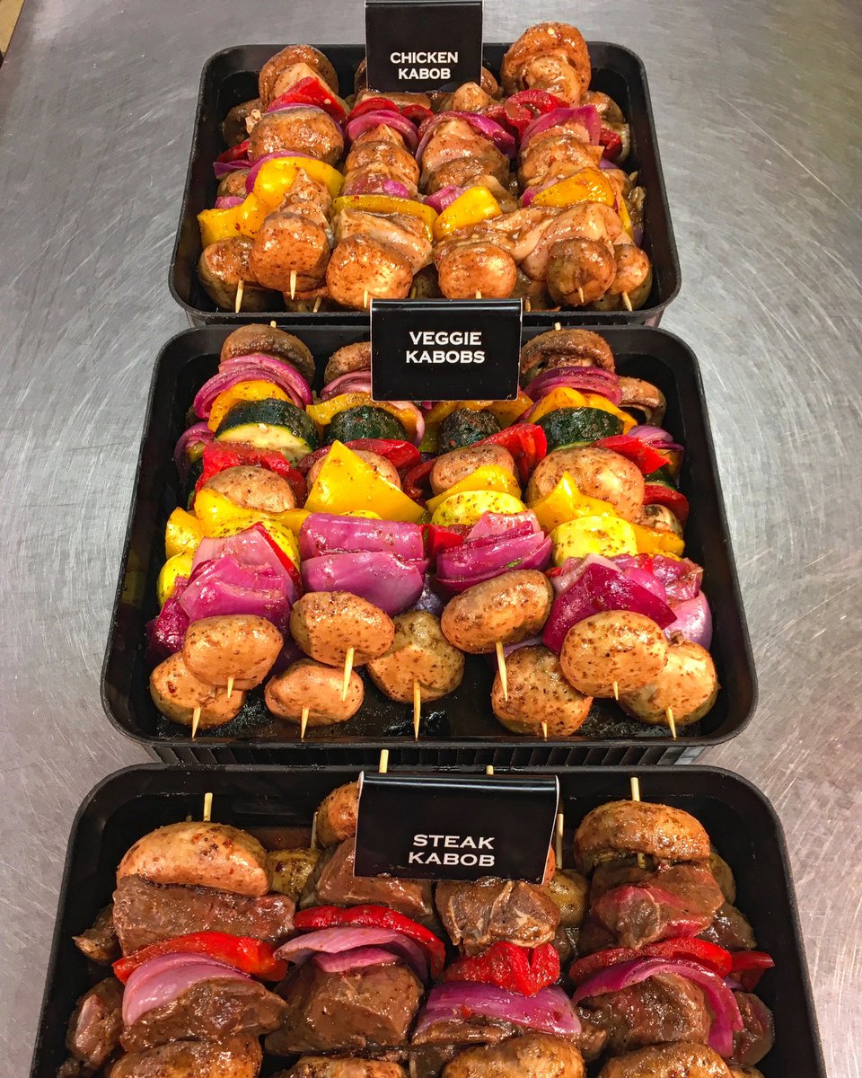 bridgetownfiner's tweet image. Our mouth watering #Kabobs are back! Made fresh every Thursday afternoon! Get your order in NOW, they’ll go fast! 513-574-3100 #BridgetownFinerMeats #ChickenKabob #SteakKabob #VeggieKabob @bridgetownfiner