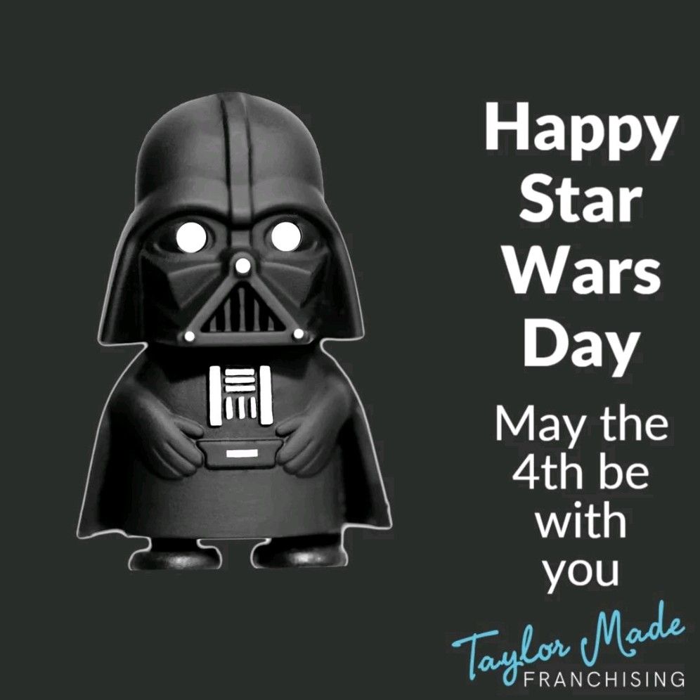Happy #StarWarsDay! #MayThe4thBeWithYou