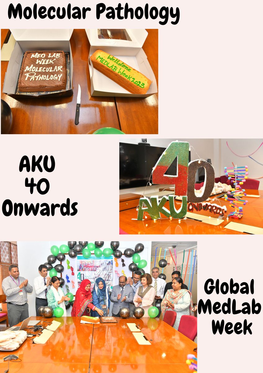 pathlabcomms's tweet image. Day 5 of Global Medical Lab Professional Week; Molecular Pathology. We&apos;re excited to kick off a week-long celebration of the amazing work done by lab professionals in Pathology and Laboratory Medicine. #LabWeek #globalmedlabweek
@AKUGlobal