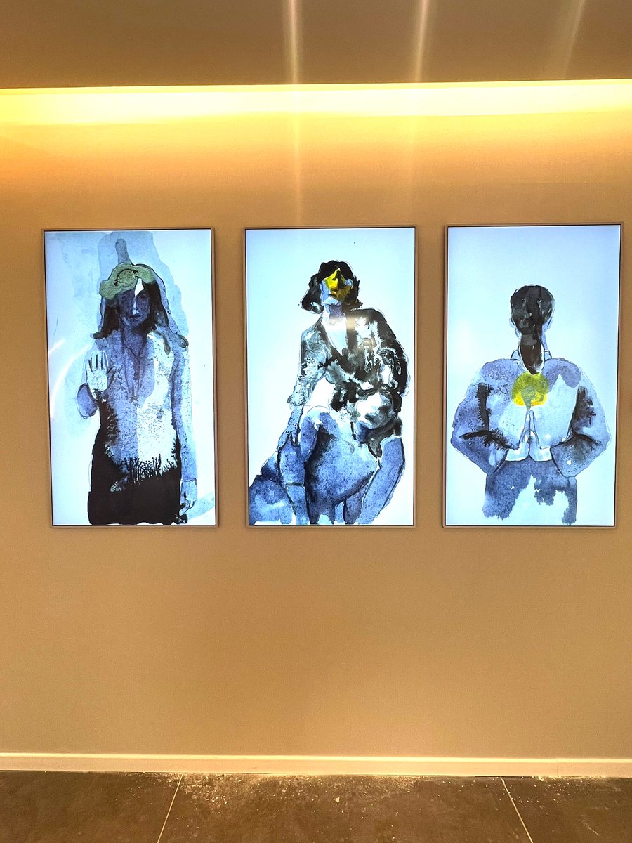 Art from wall to wall 
#DigitalCanvas 
By the wonderful Adi Gershon! 
Stay tuned, We have some more to brag on