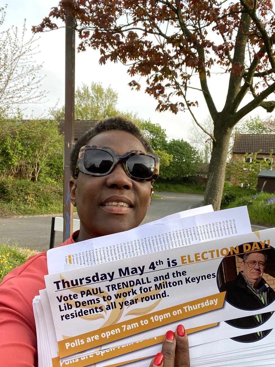 Out early this morning reminding voters to go out and vote Liberal Democrats. 

#votelibdem #Elections2023 #LiberalDemocrat