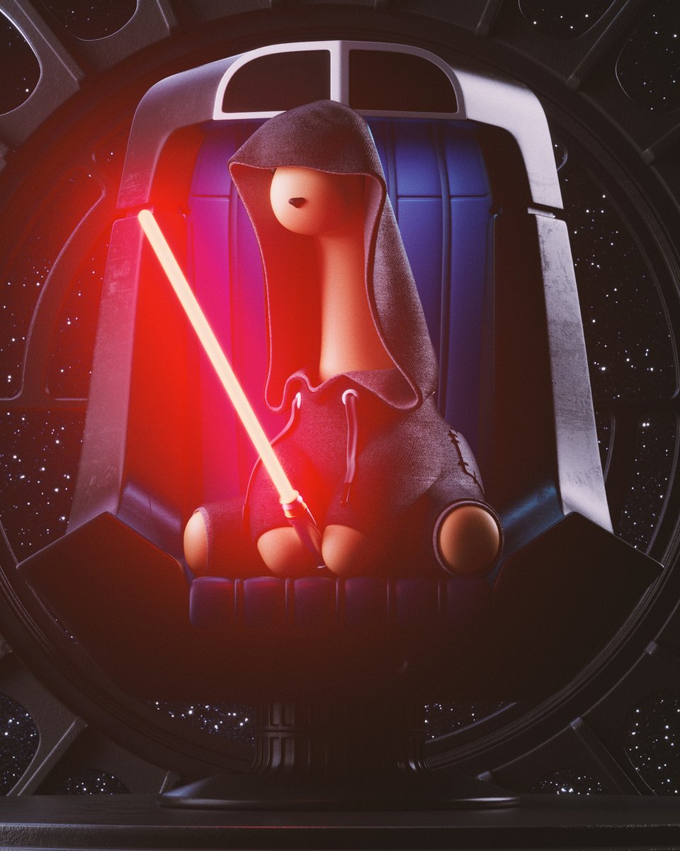 tinygiants3d's tweet image. Starwars May the Fourth be with you. This little Lord Alpalpatine AKA Darth Sidious is ready to do something mischievous. Are you a fan of the dark side? OR do you prefer the way of the Jedi? 🙂

Made using maxonvfx Cinema 4D and Otoy Octane Renderer